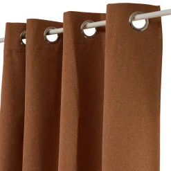 atmosphera Cortinas>Cortina LUA terracota 140x260cm