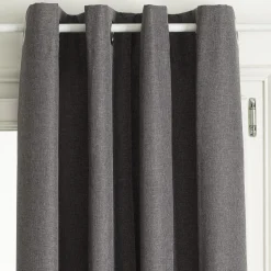 atmosphera Cortinas>Cortina Opaca Gris Oscuro 140x260Cm