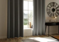 atmosphera Cortinas>Cortina Opaca Gris Oscuro 140x260Cm