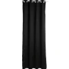 atmosphera Cortinas>Cortina Opaca Negra 140x260Cm