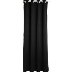 atmosphera Cortinas>Cortina Opaca Negra 140x260Cm