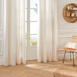 atmosphera Cortinas>Cortina Teddy Olme Blanca 140x260Cm