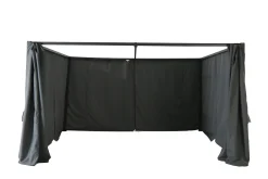 hespéride Pérgolas>Cortinas para pérgola palmera gris ardosia