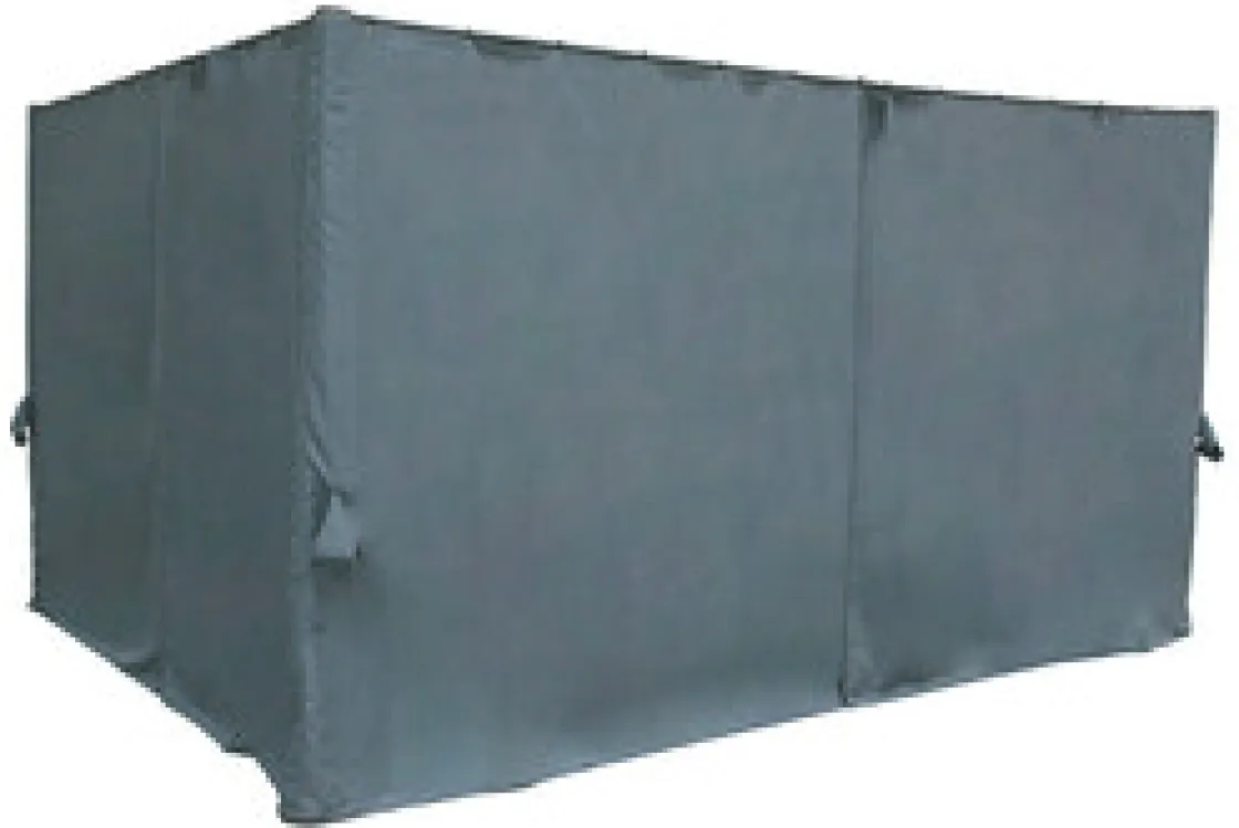 hespéride Pérgolas>Cortinas para pérgola palmera gris ardosia