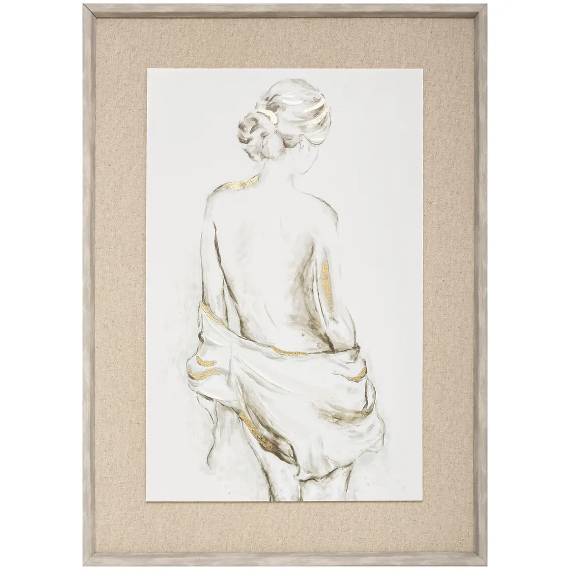 atmosphera Lienzos Y Cuadros Decorativos>Cuadro Deco Fig.Desnuda 71x3.5x51Cm
