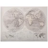atmosphera Lienzos Y Cuadros Decorativos>Cuadro Deco Mapamundi 58x78Cm
