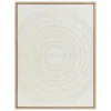 atmosphera Marcos Y Fotos>Cuadro decorativo ANGELI blanco 80x60cm