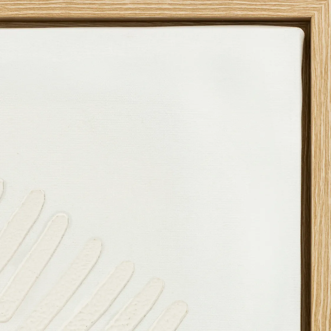 atmosphera Marcos Y Fotos>Cuadro decorativo ANGELI blanco 80x60cm