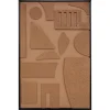 atmosphera Lienzos Y Cuadros Decorativos>Cuadro decorativo 3D JILANI marrón 90x60cm