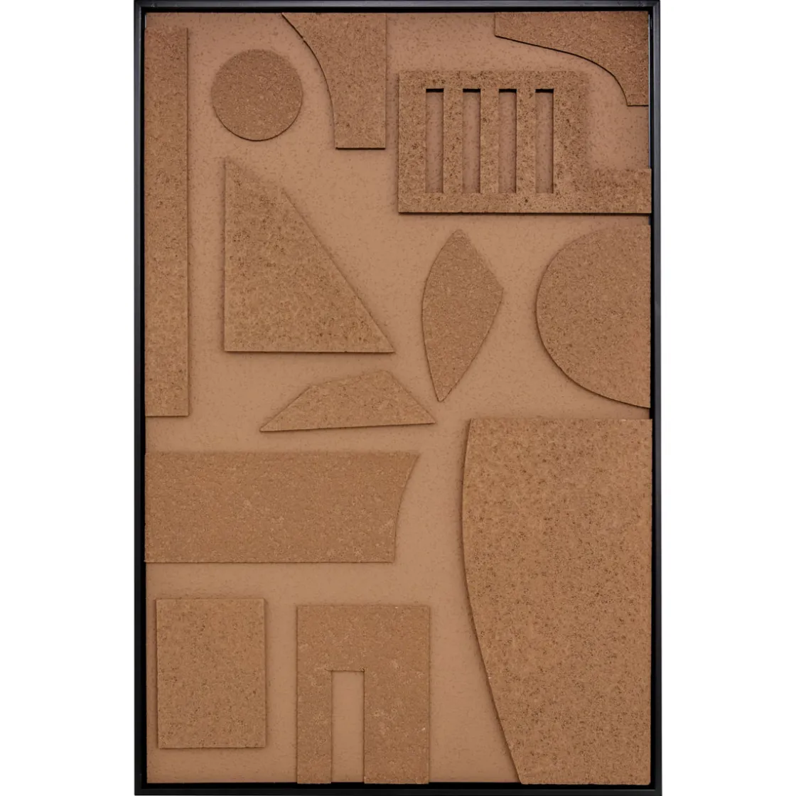 atmosphera Lienzos Y Cuadros Decorativos>Cuadro decorativo 3D JILANI marrón 90x60cm