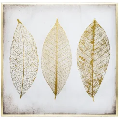 atmosphera Lienzos Y Cuadros Decorativos>Cuadro Decorativo Hojas 58x58Cm