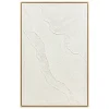 atmosphera Lienzos Y Cuadros Decorativos>Cuadro decorativo KOHANA con relieve blanco