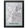 atmosphera Lienzos Y Cuadros Decorativos>Cuadro Decorativo Manhattan 24cm