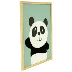 atmosphera4kids Accesorios Decorativos>Cuadro decorativo panda 30x40cm