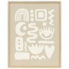 atmosphera Lienzos Y Cuadros Decorativos|Estilo Étnico>Cuadro decorativo PETRA con relieve