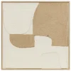 atmosphera Lienzos Y Cuadros Decorativos>Cuadro decorativo relieve abstracto AMARI beige