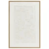atmosphera Lienzos Y Cuadros Decorativos>Cuadro decorativo TALIMA beige 60x90cm