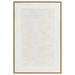 atmosphera Lienzos Y Cuadros Decorativos>Cuadro decorativo TALIMA beige 60x90cm