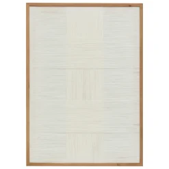 atmosphera Marcos Y Fotos>Cuadro decorativo TISSIA beige 70x50cm