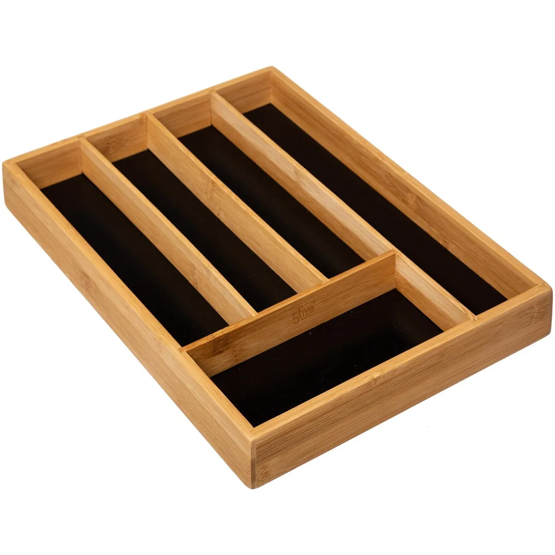 5five Encimera Y Lavavajillas>Cubertero Black Bambou 25x34x4.3Cm