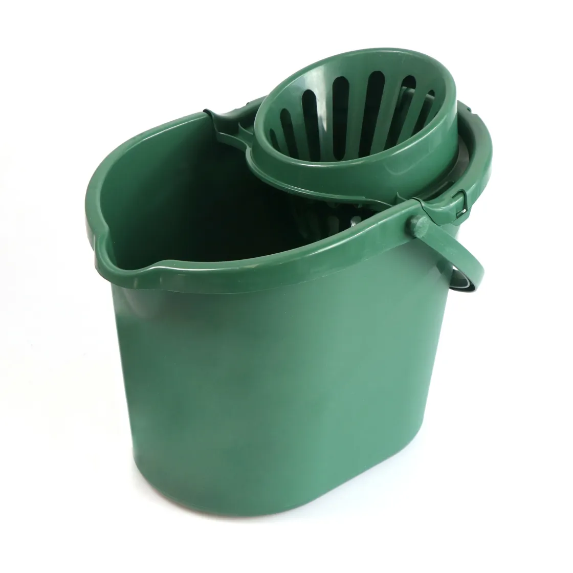 Auxiliares De Limpieza>Cubo Con Escurridor Natural Green