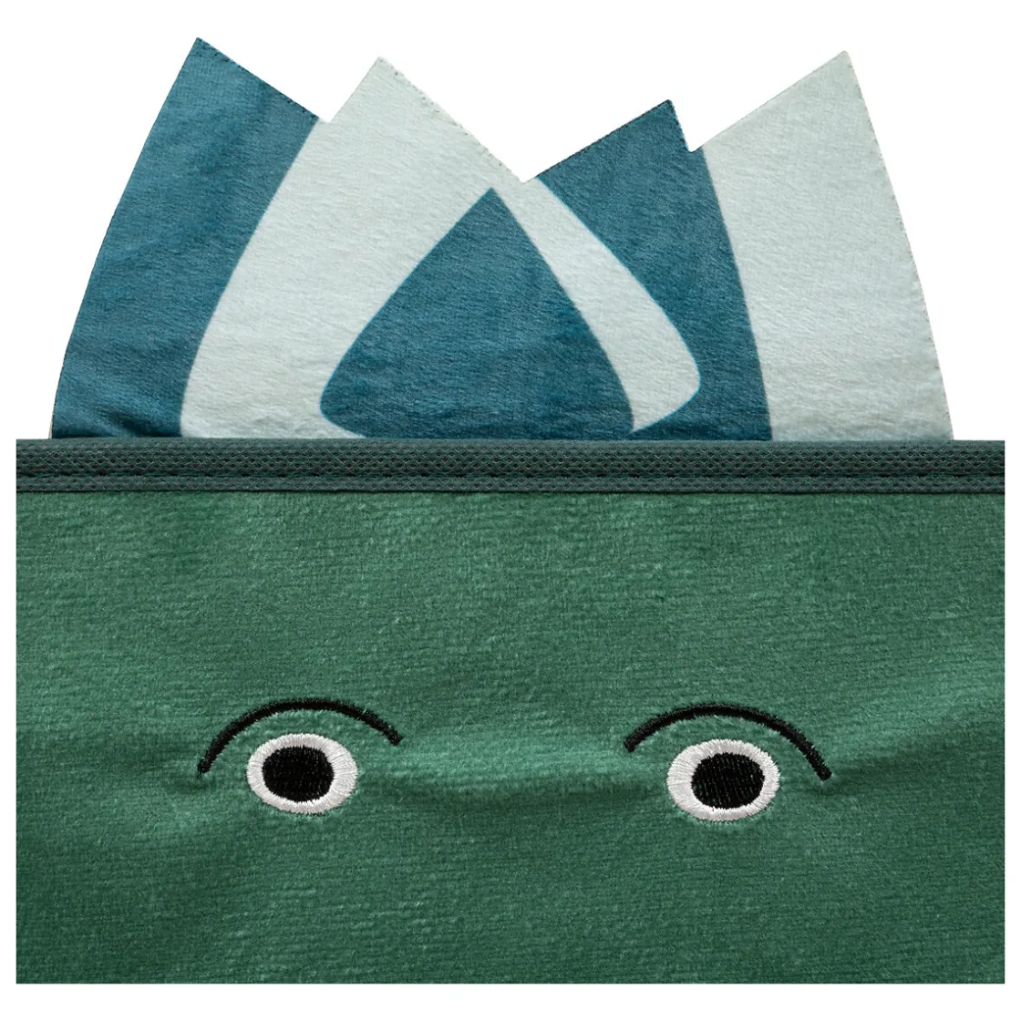 atmosphera4kids Almacenamiento>Cubo De Almacenaje Dino Verde 29x29Cm