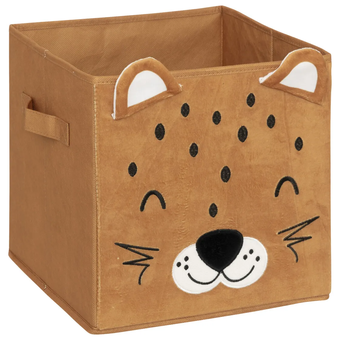 atmosphera4kids Almacenamiento>Cubo de Almacenaje Leopardo De Terciopelo