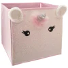 atmosphera4kids Almacenamiento>Cubo De Almacenaje Unicornio 29x31Cm
