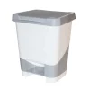 Auxiliares De Limpieza>Cubo De Basura Con Pedal 20L Blanco