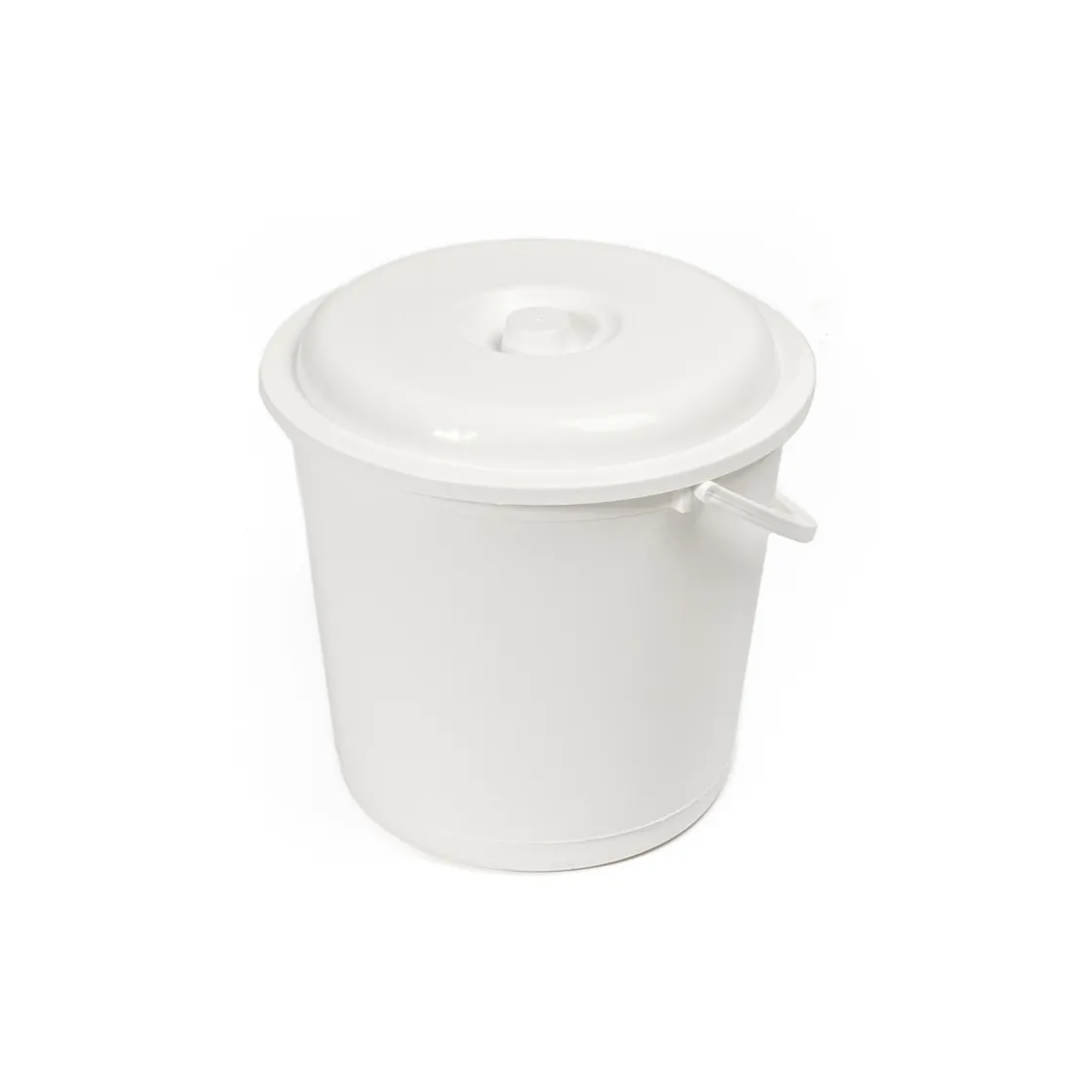 Botes De Basura Y Contenedores De Reciclaje>Cubo De Basura Con Tapa 16L Europa Blanco