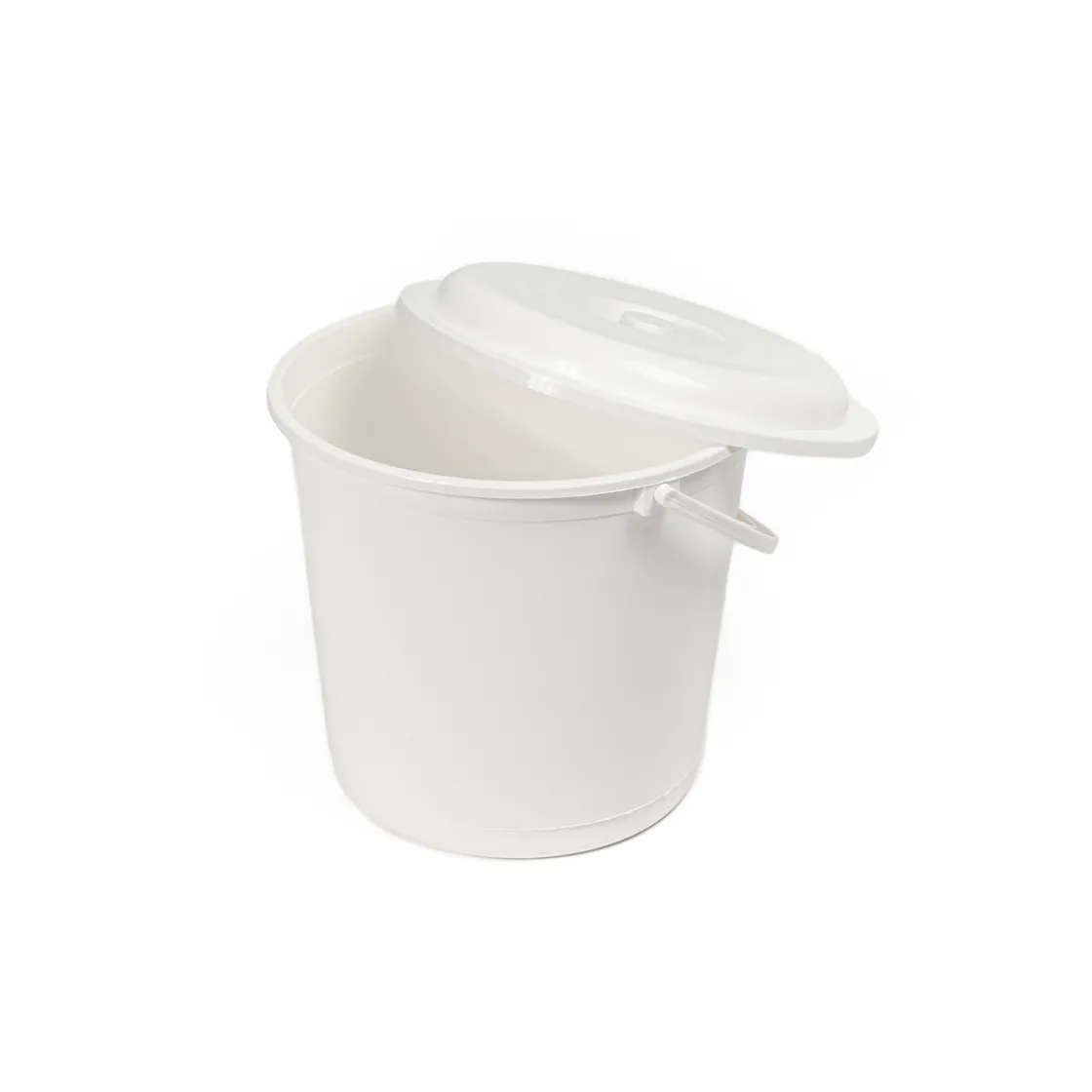 Botes De Basura Y Contenedores De Reciclaje>Cubo De Basura Con Tapa 16L Europa Blanco
