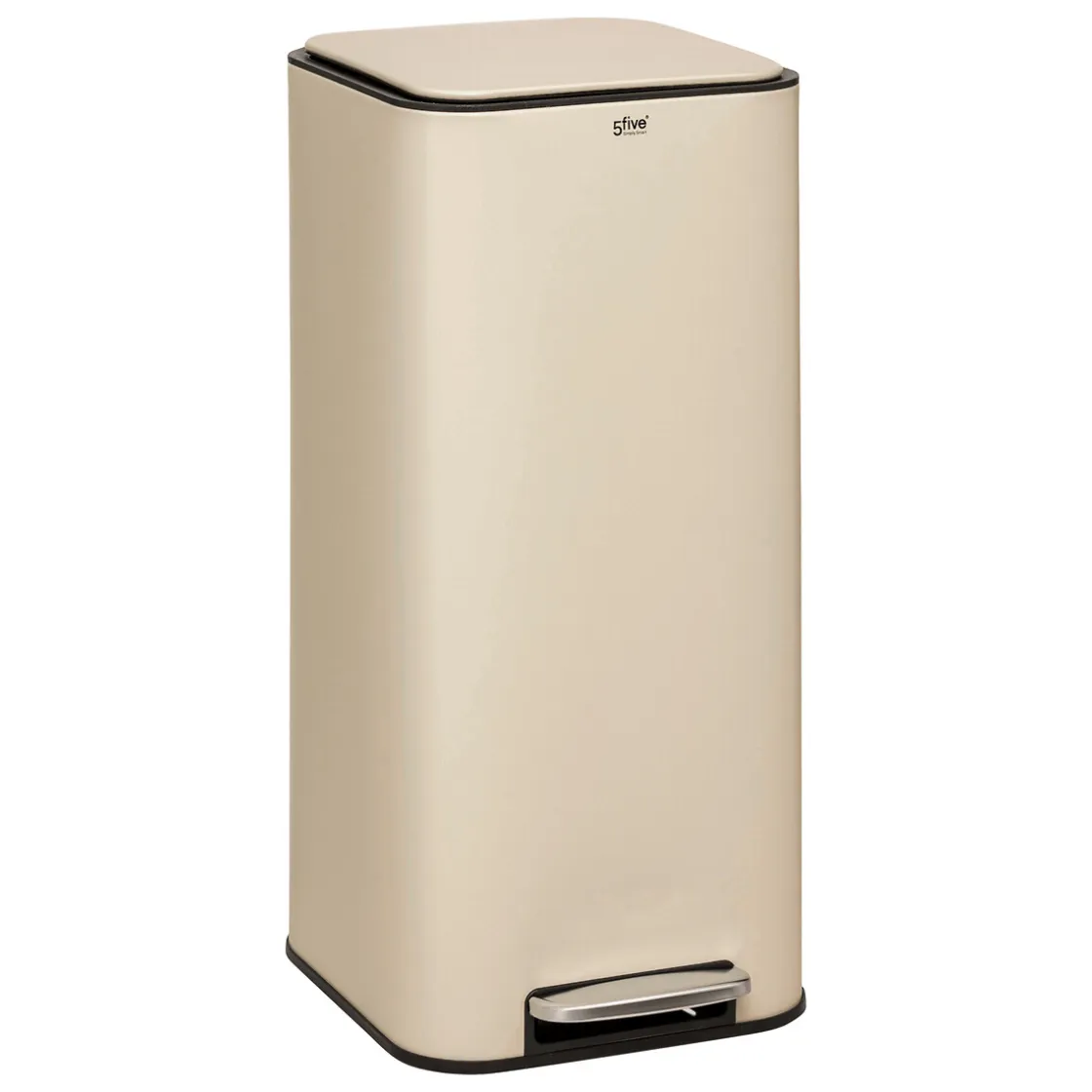Botes De Basura Y Contenedores De Reciclaje>Cubo de basura DELTA beige 30L