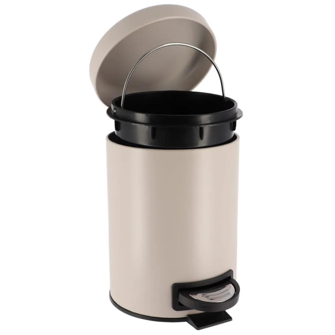 Cubos>Cubo De Basura P/Baño Cierre Suave 3L