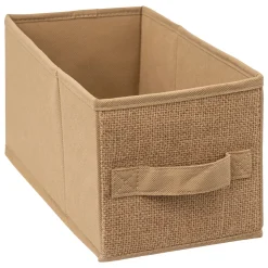 Cajas De Almacenamiento Y Organizadores>Cubo Organizador Beige 15x31cm