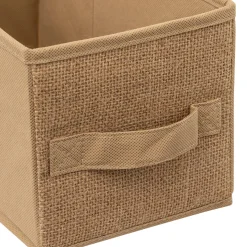 Cajas De Almacenamiento Y Organizadores>Cubo Organizador Beige 15x31cm