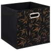 Cajas De Almacenamiento Y Organizadores>Cubo Organizador Negra Casual 31x31cm