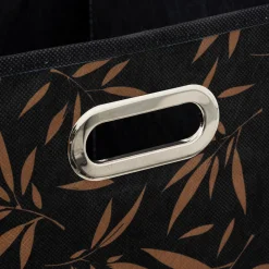 Cajas De Almacenamiento Y Organizadores>Cubo Organizador Negra Casual 31x31cm