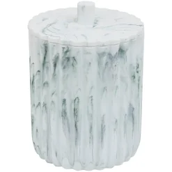 5five Cubos>Cubo wc MARBY blanco de poliresina 5L