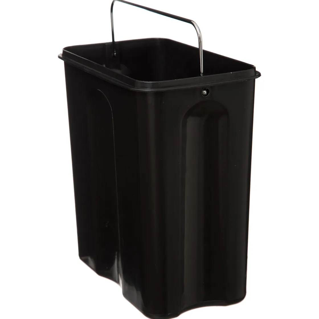5five Cubos>Cubo wc rectangular negro 5L