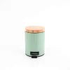 Cubos>Cubo wc verde de metal 5L