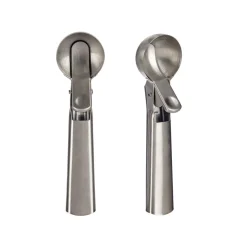 Utensilios Para Servir>Cuchara Para Helado De Acero Inoxidable
