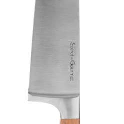 secret d'gourmet Placas Calefactoras Y Tablas De Cortar>Cuchillo Chef Elegancia Con Mango Madera