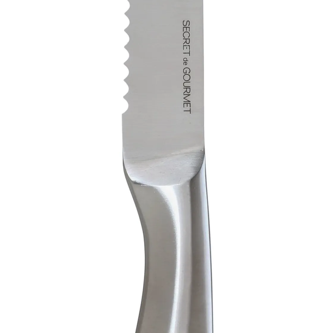 secret d'gourmet Placas Calefactoras Y Tablas De Cortar>Cuchillo De Pan Forge Inoxidable