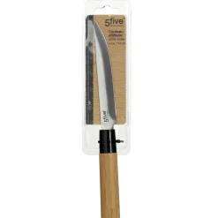 5five Placas Calefactoras Y Tablas De Cortar>Cuchillo Multiusos C/Mango De Bambú