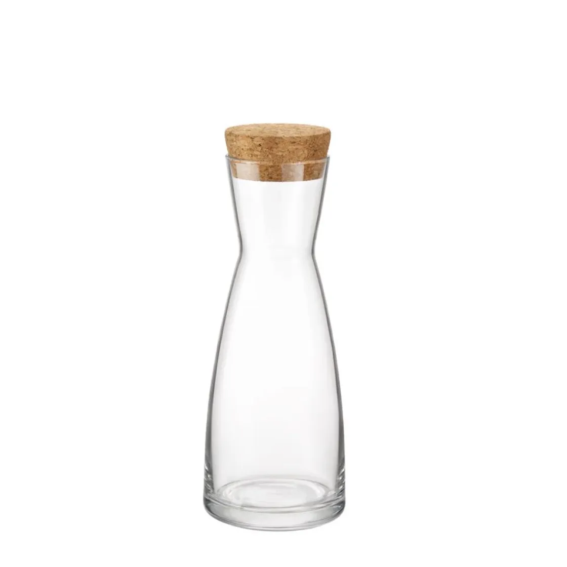 Jarros>Decantador De Vidrio C/Tapa Corcho 0.5L