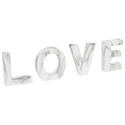atmosphera Accesorios>Decoración de cerámica efecto mármol love OLEN