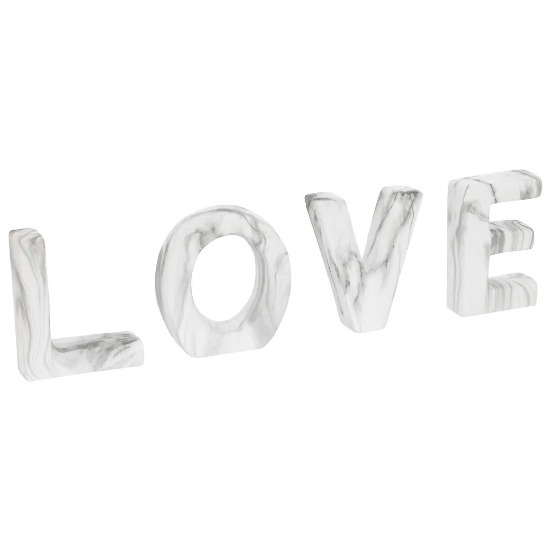 atmosphera Accesorios>Decoración de cerámica efecto mármol love OLEN