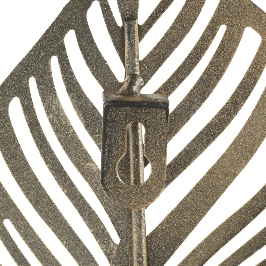 atmosphera Lienzos Y Cuadros Decorativos>Decoración de pared NADIA hojas metal