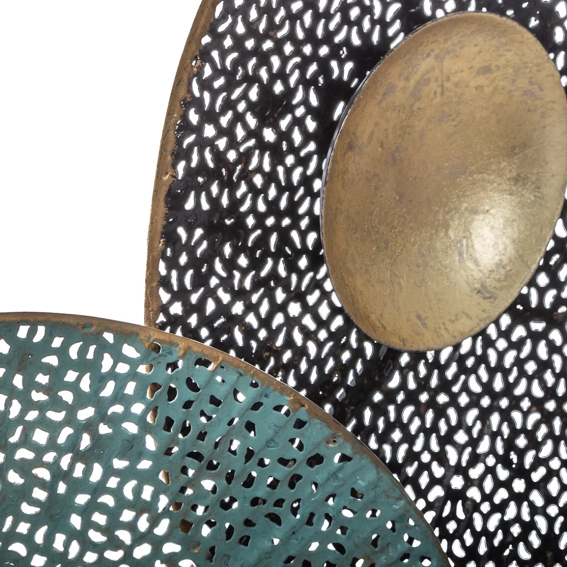 atmosphera Lienzos Y Cuadros Decorativos>Decoración De Pared Nenuphar 90x51x7Cm