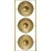 atmosphera Lienzos Y Cuadros Decorativos|Estilo Contemporaneo>Decoración Pared Metal Dorado 25x61Cm